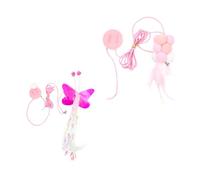 ifundom 2piezas Juguetes para Gatos Elásticos para Puerta Abatible Adhesivo Juguete Divertido para Coquetear Casa