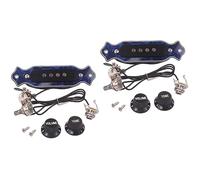 ifundom 2piezas Pickup De Para Guitarra Eléctrica De Cuerdas Con Control De Volumen y Instalación Diseño De Bobina Ajustables Para