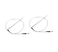 ifundom 2piezas Pickup Pasivo Para Guitarra De Transductor Sillín De Alta Sensibilidad Instalación Para Clásicas y Acústicas Plata