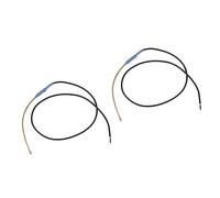 ifundom 2piezas Piezo Pickup Acústico De Cable Para Guitarra Captación Clara Ruido Compatible Guitarras Acústicas y Clásicas Longitud Material Piezofilm