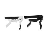 ifundom 2piezas Pinzas Rápidas Para Guitarra y Ukelele Cejillas Plegables y Prácticas Colores Surtidos