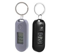 ifundom 2piezas Reloj Digital Llavero para Estudiantes Diseño Cálculo Electrónica para Exámenes y Actividades Diarias Incluye