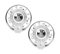 ifundom 2piezas Sintonizador De Guitarra Tubo De Afinador C-c Herramienta De Afinación Marcadas Para Músicos y Educación Musical