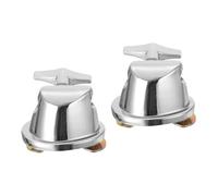 ifundom 2piezas Soporte De Tambor De Piso Abrazadera De Hierro Plateado Base Robusta Para Kit De Percusión Mejora Tu Sonido y Expresión Musical