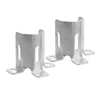 ifundom 2piezas Soportes para Persianas Enrollables de Exterior de Soporte de Eje Galvanizado de Hierro Fácil Instalación Compatible con Ventanas y Puertas Herrajes Resistentes y Estables
