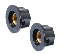 ifundom 2piezas Tapas de Perilla para Guitarra Eléctrica Perillas de Control de Potenciómetro de Volumen Botón de Rotación Potenciómetro de Guitarra