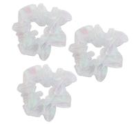 ifundom 3 Coleteros Elásticos Pelo para Mujer, Cómodos y Ligeros, Hechos de Tela, Ideales para Uso Diario y Lavado Facial