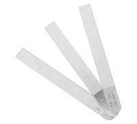 ifundom 3 Limas De Metal Para Cejuelas De Guitarra Diferentes Tamaños Para Un Ajuste Preciso De La Altura De Las Cuerdas Limas Para Mayor Comodidad Al Tocar Ideales Para Reparación Y
