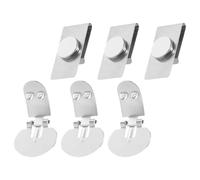 ifundom 3 pares Clip de Corbata Magnético Invisible Antirrugas para Hombre Sujetadores de Corbata de Acero Inoxidable Fijador Automático para Camisa Regalo para Aniversario y Negocios