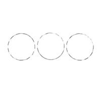 ifundom 3 Piezas Anillos Espaciadores de Movimiento para Reloj de Cobre Puro Accesorios de Reparación para Relojes de Pulsera Masculinos Compatibles con Soporte Interno para Estabilidad y