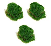 ifundom 3 Piezas Césped Artificial Simulado de Falso para Decoración de y Paisajismo Alfombra de Verde de Accesorio Natural para Decorar Interiores y Exteriores