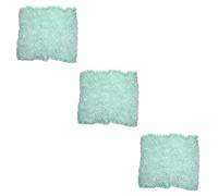 ifundom 3 Piezas De Lana De Punto Fotografía Telones De Fondo Alfombra De Fotografía Recién Nacido De Recién Nacido Tejida Bebé Manual Algodón Cojín De Estilo