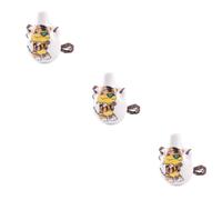 ifundom 3 Piezas Mini Juguete Regalo Ocarina el Don Instrumentos Musicales Flauta Regalos Juguetes Ocarina de cerámica Instrumento Musical Animal Collar Brillo de Labios Shakuhachi niño