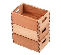 ifundom 3 Piezas Mobiliario de Muñecas Mini Contenedores Decorativos para Casa de Muñecas Accesorios Miniatura para Manualidades Simulación