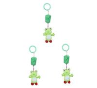 ifundom 3 Piezas Peluche Stitch Peluche Stich decoración Jardin plushies Campana de Viento del Coche decoración Colgante Dibujos Animados carillón de Viento Hacer Sonar la Campana Bebé