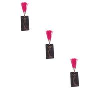 ifundom 3 Piezas Tablero De Almacenamiento De Uñas Decoración De Belleza Antigua China Decoración De Madera Púas De Dedo Suministros Soporte Para Arco De Violín Sándalo Laúd Cubierta Niño