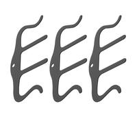 ifundom 3 Pinzas Metálicas para Partituras M Tipo Negro Sujetalibros para Piano y Trompeta Clips para Páginas de Libros y Atriles Accesorio Portátil para Músicos y Estudiantes