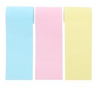 ifundom 3 Rollos Rollos de Papel Térmico para Impresora Térmica de Recibos, Papel de Impresión Ligero y Fácil de Transportar, Compatible Mayoría de Impresoras