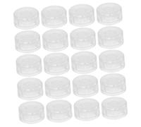 ifundom 30 Botones De Plástico Para Pedal De Efectos De Guitarra Accesorios Para Instrumentos Musicales Tapas Protectoras Para Pedales De Efectos Tapas Transparentes Para Interruptores