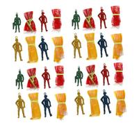 ifundom 30 Mini Soldados de Plástico Mini Paracaídas, Juguete Volador Clásico de Paracaídas Pequeño, 30 Piezas para Exterior y Juego Infantil al Aire Libre Color Aleatorio Color Aleatorio