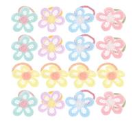 ifundom 30piezas Coletero Pelo Gomas Elásticas Banda de Flores sin Costuras para Niñas y Accesorios de Peinado