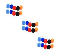 ifundom 30piezas Cubiertas De Micrófono Protección Antiviento y Antisalpicaduras Color Aleatorio Para Ktv y Eventos