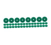 ifundom 360piezas Arandelas De Fieltro para Piano Reguladores De Balance De Teclas Accesorios De De Piano Herramientas De Nivelación y Aislamiento De Sonido para y Técnicos