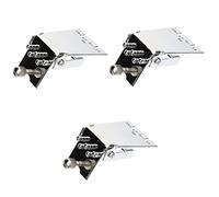 ifundom 3piezas Banjo String Tailpiece De Metal Cromado Para Instrumentos Musicales Repuesto De Accesorios Para Banjo Fácil Instalación y Uso Para Músicos y Luthiers