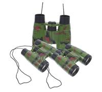ifundom 3piezas Binoculares Compactos Camuflaje para Niño Niña con Guía De Portátiles para Excursiones Viajes y Actividades Al Aire Prismáticos Mini con Cuerda