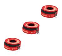 ifundom 3piezas Bolso De Campana De Dedos Funda Para Tingsha Material De Resistente Diseño Suave y Duradero Para Actividades Al Aire y Viajes De Flores
