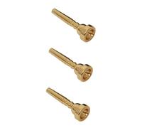 ifundom 3piezas Boquilla De De Color Dorado Accesorio Musical Para Trompetas De Rendimiento Óptimo y