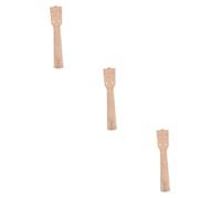 ifundom 3piezas Cuello De Ukulele De Madera Para De Accesorios Musicales Instalación Fácil y Oportunidad De Aprender Sobre Instrumentos Musicales Para Proyectos Artesanales y Actividades