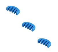 ifundom 3piezas Mute De Violín De Goma Azul Sordina Práctica Para Control De Volumen Cuerdas De Violín Acústico Accesorio Duradero y Fácil De Instalar