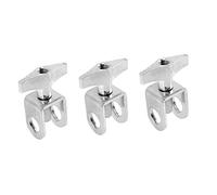ifundom 3piezas Soporte De Cencerro Ajustable De Clip De Montaje Duradero Para Instrumentos Musicales Accesorio Esencial Para Cencerros La Batería