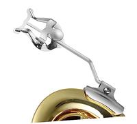 ifundom 3piezas Soporte Para Partituras De Trompeta y Trombón Clip Soporte De Lyre Para Marching Band Plateado