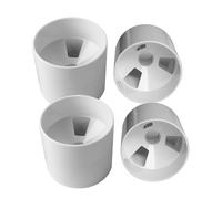 ifundom 4 Piezas Copas de Putting de Golf de Plástico Duradero Accesorio Práctico para Reparar y Entrenar Campos de Práctica para Mejorar Precisión Golf
