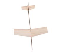ifundom 4 Piezas De Avión Planeador De Madera De Rompecabezas Avión De Lanzamiento Manual Juguetes para De Pintura Manualidades Planeador
