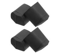 ifundom 4 Piezas de Cubiertas Antideslizantes para Pies de Escalera de Goma Negra Instalación Fácil y Compatibilidad Versátil para Escaleras Plegables