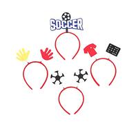 ifundom 4 Piezas De Diademas Para Fanáticos Del Fútbol Diademas Deportivas Para Niñas Diadema De Fútbol Accesorios De Fútbol Accesorios Europeos De Fútbol Diadema Deportiva