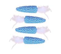 ifundom 4 Piezas Divertido Gato De Juguete Juguetes Interactivos para Gatos Juguetes para Gatos Interior Gato Zanahoria Juguete Gatito Cuerda De Nailon De Fibra Química Color Aleatorio