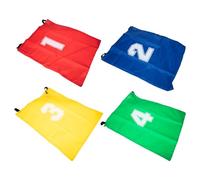 ifundom 4 Piezas Sacos de Salto para Bolsa de Lona Resistente y Ligera para Carreras de Sacos Fiestas y Carnavales con Asas Dobles para Mayor Seguridad y Diversión Interactiva