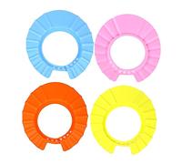 ifundom 4 Piezas sombrero para el sol para niño gorro de ducha ajustable gorros de ducha gorritos bebé recién nacido gorro de ducha para niños gorro de ducha niño tapa de champú botón