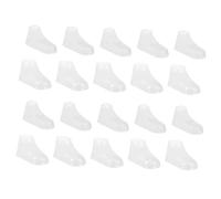 ifundom 40piezas Modelo De Zapatos Transparente Para Expositor De Calcetines y Patucos Para Zapatos De Aprendizaje y Primeros Pasos