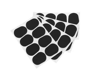 ifundom 4hojas Almohadillas Adhesivas Ovaladas Para Boquilla De Saxofón Almohadilla De Silicona Para Saxofón Accesorios Para Parche Para Boquilla De Uso Para Practicar