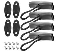ifundom 4juego Mangos Ergonómicos para Kayak con Cuerda Asas de Tracción Antideslizantes para Transporte y Remolque Actividades Marinas Piragüismo