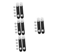 ifundom 4juegos Correa De Acordeón Hebilla Vaca Accesorio Para Fijación De Campanas Diseño Compacto y Ligero Incluye Sujetadores De Repuesto Para Músicos y Amantes De Instrumentos