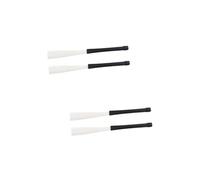 ifundom 4piezas Cepillos De Tambor De Nylon Alambre Accesorios De Percusión Para Batería Jazz y Juego De Cepillos Para y Presentaciones