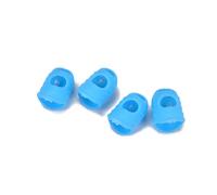 ifundom 4piezas Dedales De Silicona Para Guitarra Protectores De Dedos Color Azul s Para Practicar Ukelele y Mandolina
