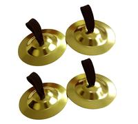 ifundom 4piezas Finger Cymbals for Dance Parties and Kids Entertainment Musical Instruments for Belly Dancing Sound and Durable Material