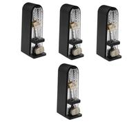 ifundom 4piezas Metronomo Mecánico Portátil Para Guitarra Piano Violín Compacto Para Práctica Musical y Exámenes